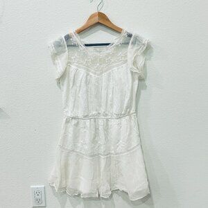 Brand New LoveShackFancy Star Aligned Cotton Embroidery Dress